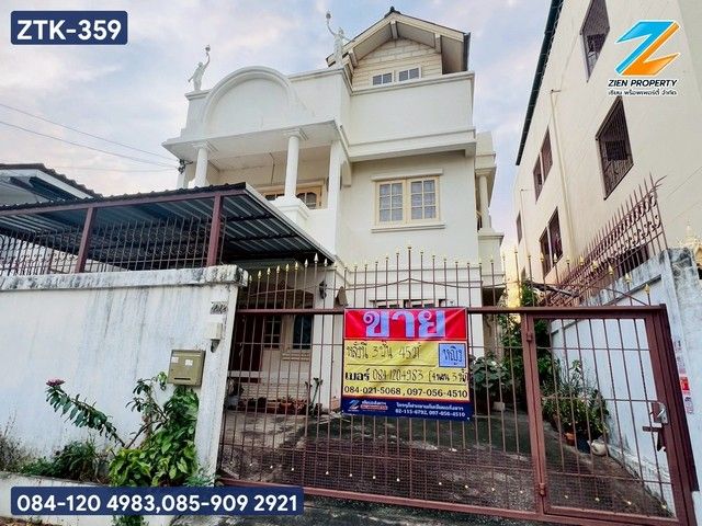 - บ้านเดี่ยว 3 ชั้น ซอยวชิรธรรมสาธิต22 ย่านสุขุมวิท 101/1 ทำเลดีห่างจากปากซอยเพียง 350เมตร ใกล้สถานีรถไฟฟ้า BTS ปุณณวิถี และอุดมสุข