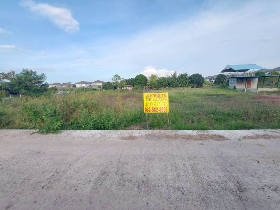 - ขายที่ดินเปล่า ซอยร้านอาหารครัวอุ่นไอฟาง ใกล้เทศบาลบางคูรัด