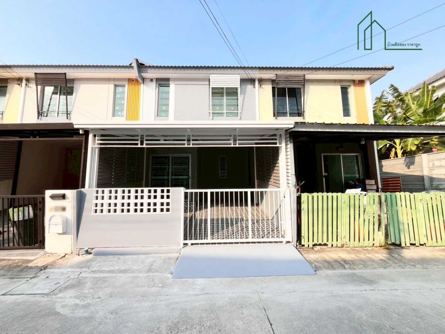 - ทาวน์เฮาส์ 2 ชั้น เดอะคอนเนค เทพารักษ์ - เมืองใหม่ รีโนเวทใหม่