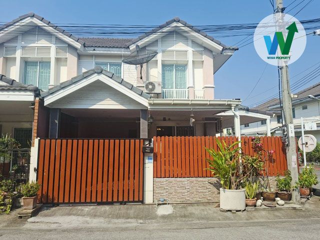 - ขายทาวน์เฮ้าส์ หมู่บ้านพฤกษาวิลล์ 26/1 สรรพาวุธ-สุขุมวิท 76 25.3 ตร.ว. หลังมุม