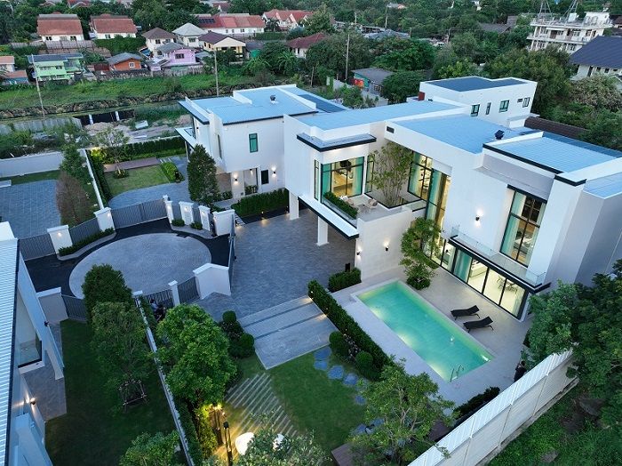 - ขายบ้านเดี่ยวบ้านสวยหลังใหญ่ เปิดตัวโครงการใหม่ The Master ราชพฤกษ์ - ปิ่นเกล้า ซอยสวนผัก29 ตลิ่งชัน กทม.