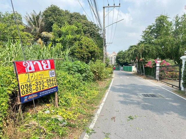 - ขายที่ดิน 270 ตารางวา ซอยสุขใจ ถนนเลี่ยงเมืองชลบุรี หนองไม้แดง ชลบุรี ZT885