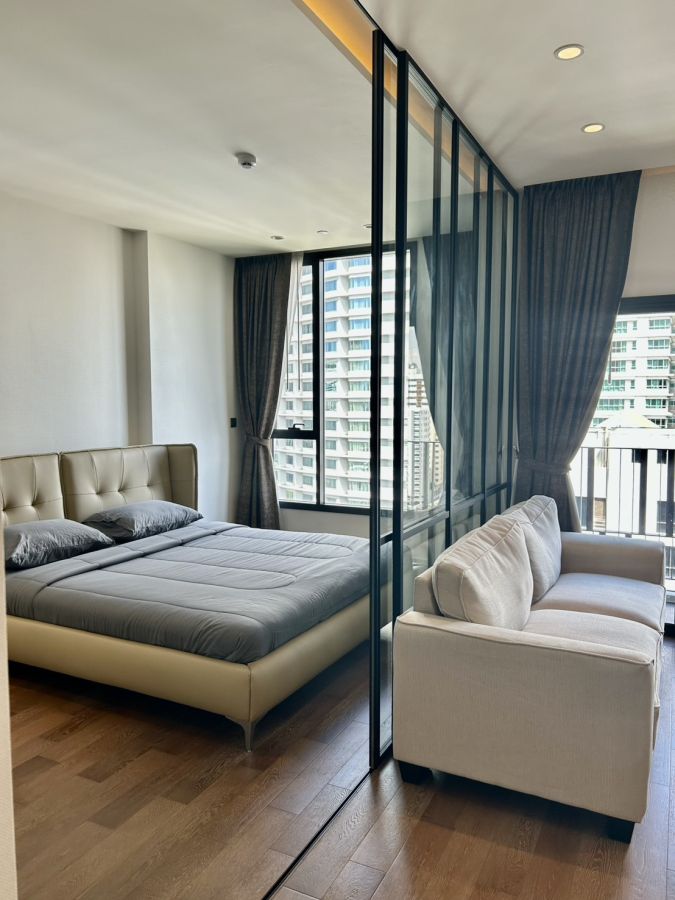 - ให้เช่าคอนโด มิวนีค สุขุมวิท23 (Muniq23) ขนาด 43 ตรม 1 ห้องนอน 1 ห้องรับแขก 1 ห้องน้ำ