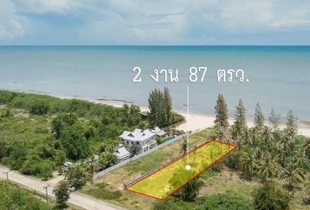 - ขายที่ดินติดทะเลหาดกุยบุรี หาดทรายขาวสะอาด สงบ เจ้าของขายเอง