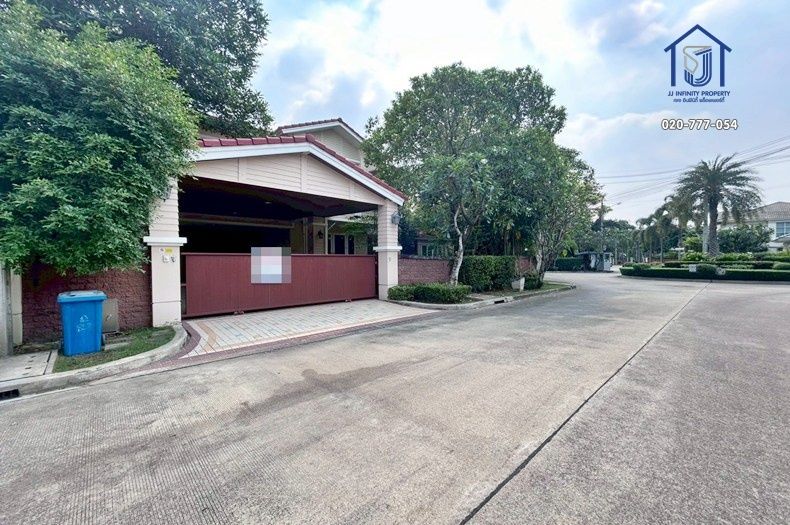 - ขายบ้านเดี่ยว 2 ชั้น 110.6 ตารางวา หมู่บ้านคาซ่า แกรนด์ รัตนาธิเบศน์ ราชพฤกษ์ ใกล้รถไฟฟ้าสายสีม่วง หลังมุม