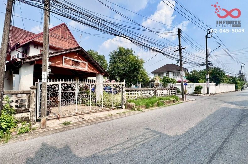 - ขายบ้านเดี่ยว 2 ชั้น 91 ตร.ว.ชื่นกมลนิเวศน์ 4 รามอินทรา 60 ใกล้ BTS สีชมพู