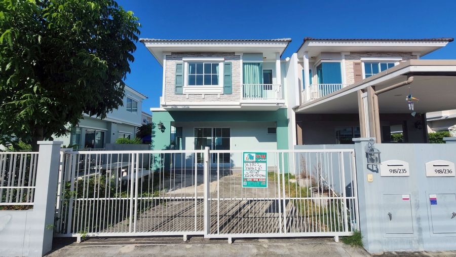 - ขายบ้านแฝด 2 ชั้น โครงการวิลลาจจิโอ ประชาอุทิศ 90 ราคาดี ต่ำกว่าซื้อจากโครงการ!