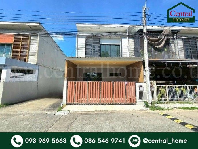 - ทาวน์โฮม พฤกษาไลท์ ล็อกซ์ ดอนเมือง หลังริม รีโนเวทสวยพร้อมอยู่