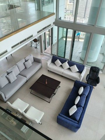 - ให้เช่า คอนโดมิเนียมหรูแบบดูเพล็กซ์ที่ The River เจริญนคร 13