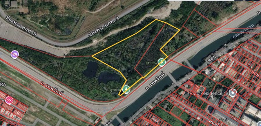 - ที่ดิน ให้น้องเก็บนนทรีบุศ 20-1-32.6 ไร่ ดอนเมือง ที่ตั้งที่ดิน แขวงสีกัน เขตดอนเมือง กรุงเทพมหานคร