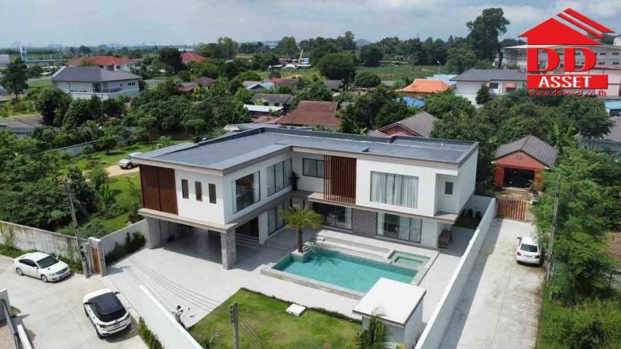 - For sale Modern style pool villa in Pattaya ขาย พูลวิลล่า พัทยา บางเสร่