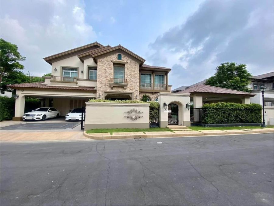 - ขายบ้านเดี่ยว 2 ชั้น นันทวัน รามอินทรา-พหลโยธิน50 บ้านหรู พร้อมอยู่ ทำเลดี