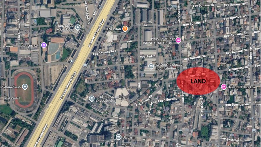 - ที่ดินย่านอินทามระ ทำเลเมือง เหมาะพัฒนาอพาร์ทเมนต์