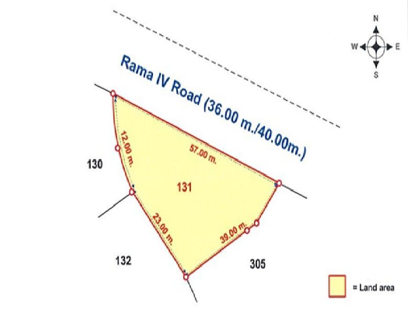 - ให้เช่าอาคาร 1.5 ชั้น พร้อมที่ดิน / พื้นที่ดินรวม 304 ตารางวา / ทำเลใจกลางเมือง / ติดถนนพระราม 4 เขตบางรัก ใกล้ MRT สามย่าน 300 เมตร