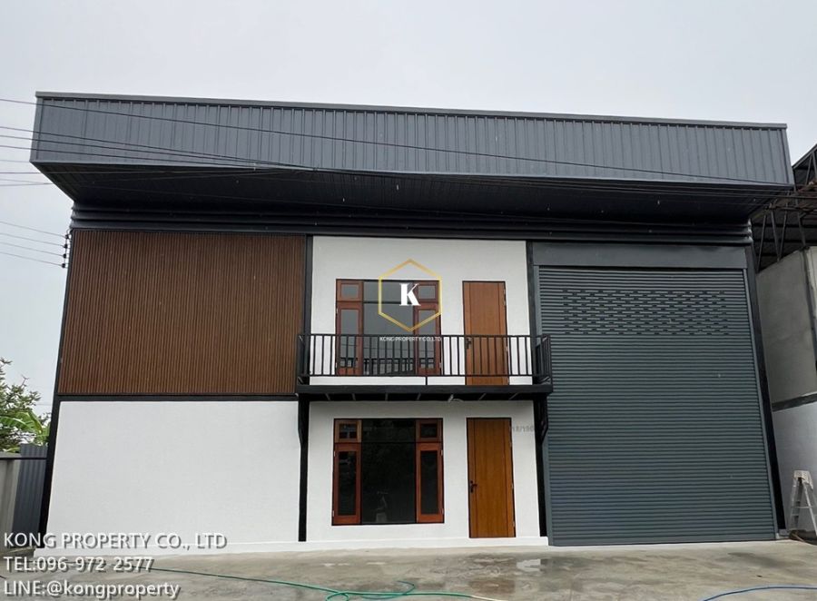 - ให้เช่าโกดัง ลำลูกกา คลอง 4 ปทุมธานี ขนาด 414 ตรม