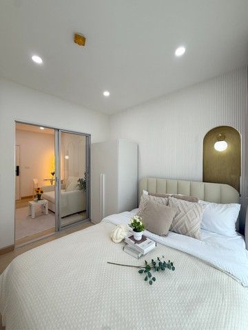 - ขายคอนโด The Kith สุขุมวิท 113 ซอยสุขุมวิท 113 (วัดด่าน) ใกล้ BTS สำโรง, MRT ศรีด่าน ห้องสวย 28 ตรม.