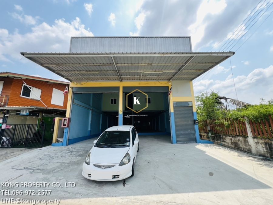 - ให้เช่าโกดัง ลาดหลุมแก้ว ปทุมธานี โกดัง 2 ชั้น 420 ตรม ใกล้ถนนกาญจนา