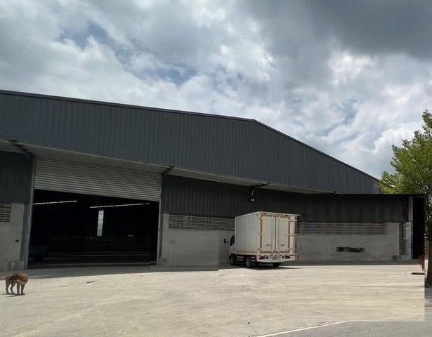 - ให้เช่าโกดัง 1,450 ตารางเมตร มิเตอร์ 3 เฟส 4 สาย 15/45A บางขนุน อ.บางกรวย จ.นนทบุรี เหมาะทำขนส่ง สต็อกสินค้า