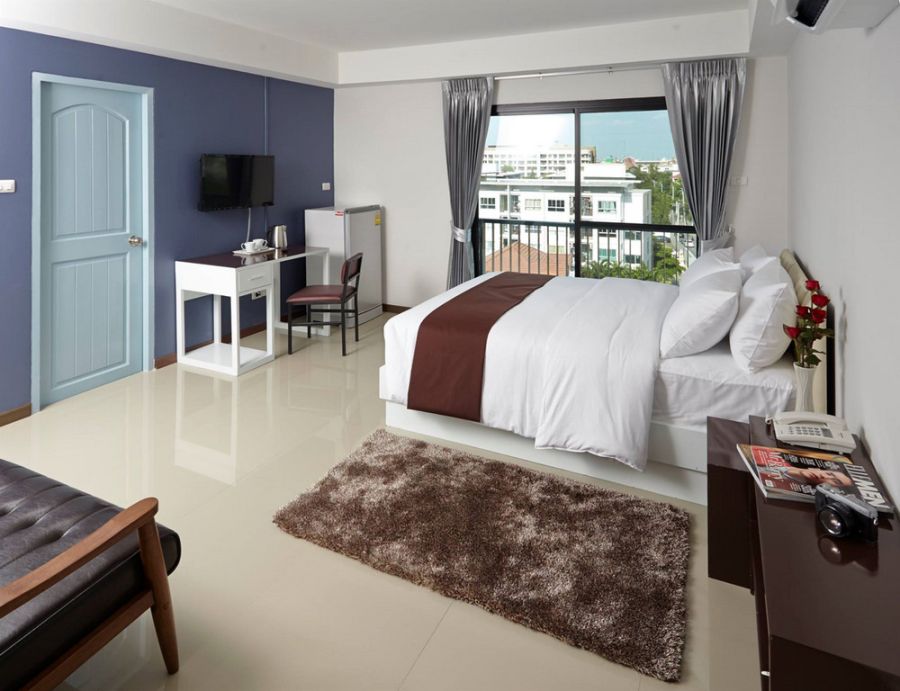 - CASA Residence Hotel Bangkok ถนนแจ้งวัฒนะ เขตหลักสี่ ห้องพักให้เช่า รายวัน รายเดือน ตกแต่งครบ