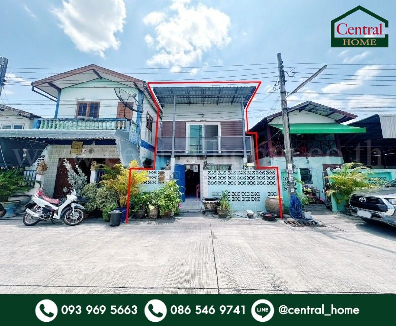 - บ้านเดี่ยว เคหะร่มเกล้า 27 ลาดกระบัง หน้าบ้านไม่ชนใคร