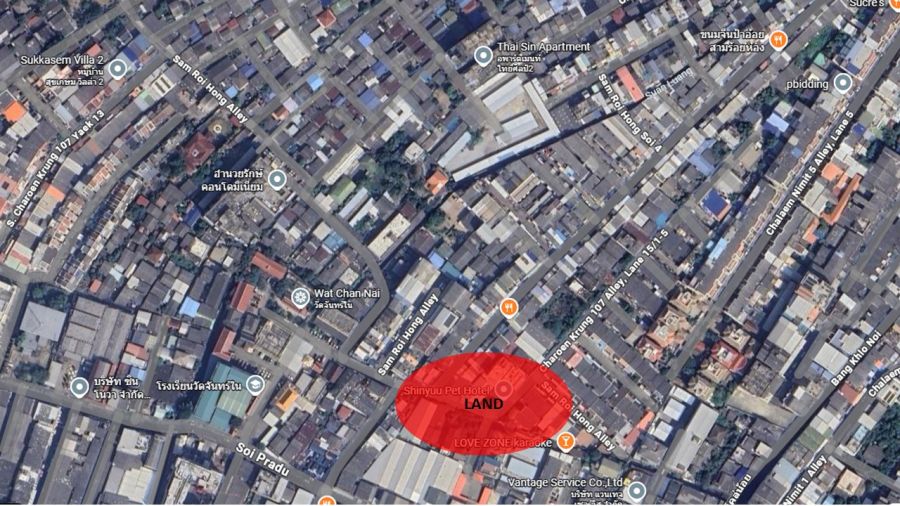 - ขายที่ดินย่านเจริญราษฎร์ ทำเลเมือง ใกล้พระราม 3 ศักยภาพลงทุนสูง