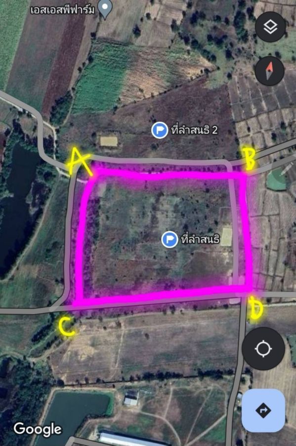 - ขายที่ดิน 5แปลง ลำสนธิ จังหวัดลพบุรี ติดถนนสาธารณะ 3 ด้าน