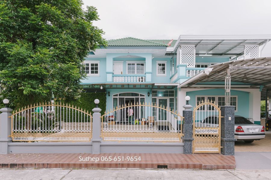 - ขายบ้านเดี่ยว 2 ชั้น 139 ตร.วา 4 ห้องนอน หมู่บ้านเพลินใจ 2 ทับมา ระยอง