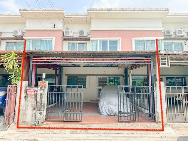 - ขายทาวน์เฮ้าส์ 2 ชั้น โนโว วิลล์ (กรุงเทพ-ปทุมธานี) ซ.วัดหนองปรง สภาพสวย! ผ่อนถูกกว่าเช่า พร้อมอยู่ทันที