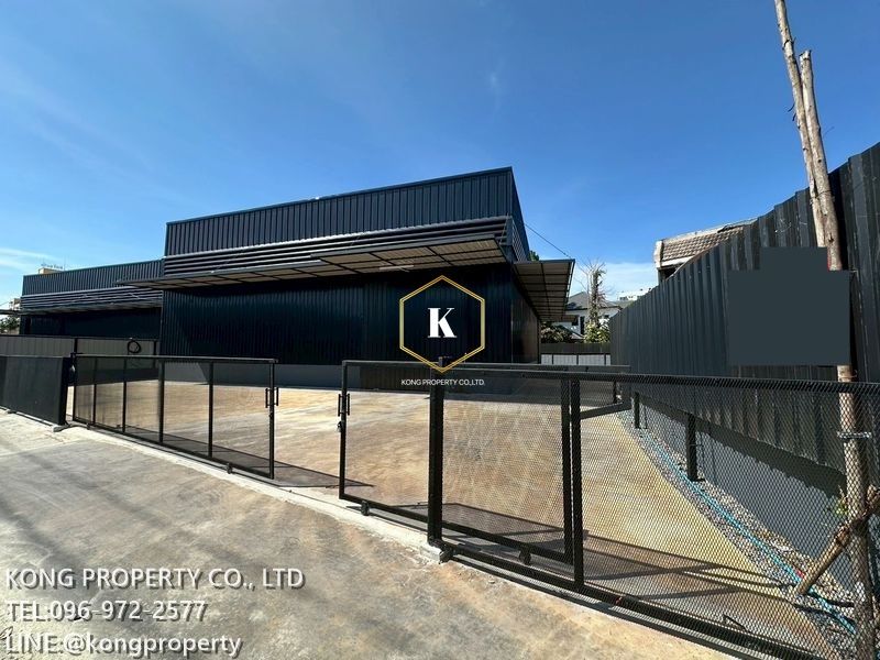 - ให้เช่าโกดัง ลาดพร้าว วังทองหลาง กรุงเทพ 400 ตร.ม ใกล้รถไฟฟ้าสายสีเหลือง