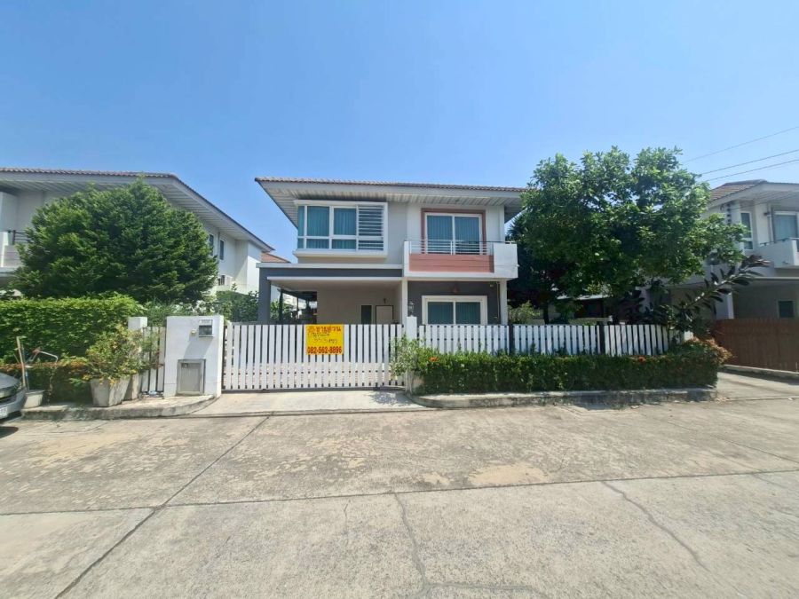 - ขายบ้านเดี่ยว 2 ชั้น หมู่บ้านศุภาลัยวิลล์ วงแหวน ลำลูกกาคลอง 5