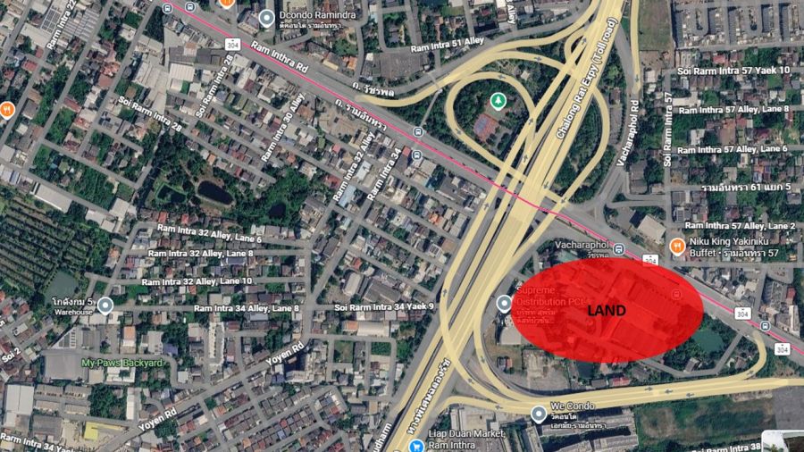 - โอกาสสำหรับนักลงทุน ที่ดินศักยภาพในย่านรามอินทรา