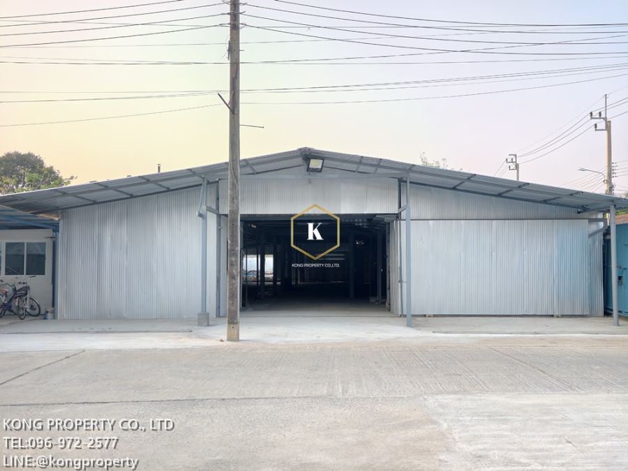 - ให้เช่าโกดัง เพชรเกษม บางแค 400 ตรม มีออฟฟิศ