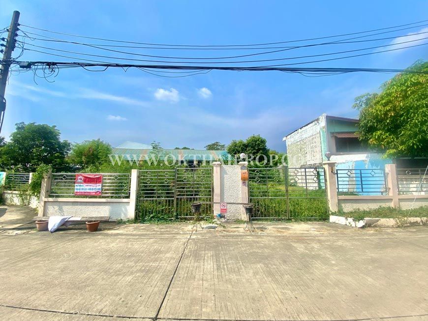 - ที่ดินถมแล้ว หมู่บ้านประชานิเวศน์3 ต.ท่าทราย อ.เมือง จ.นนทบุรี