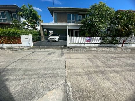 - ขายบ้านเดี่ยว2ชั้น หมู่บ้านพฤกษ์ลดา เพชรเกษม-พุทธมณฑลสาย4 ถนนพุทธสาคร แคราย กระทุ่มราย สมุทรสาคร พื้นที่ 51.5 ตรว. ขาย 3.99 ล้านบาท