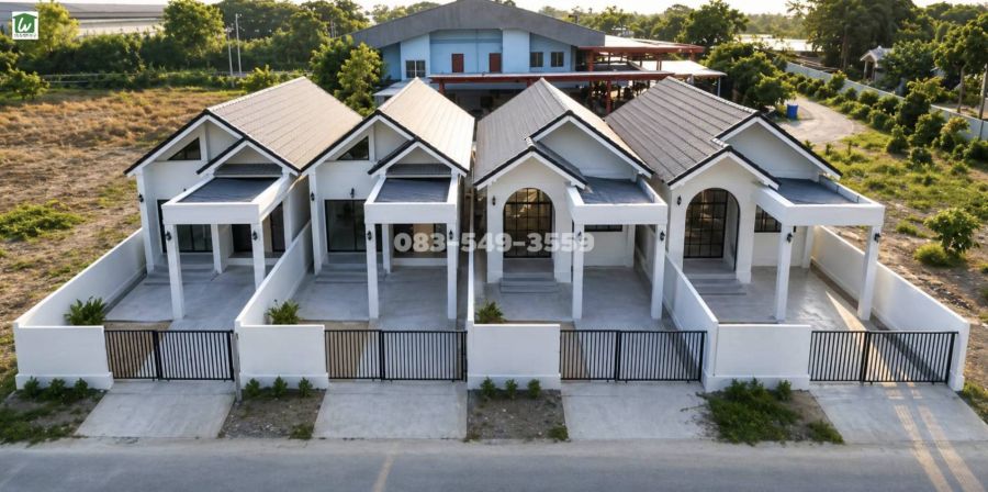 - ขายบ้านเดี่ยวบ้านใหม่ กลางเมือง ต.บ้านแห อ.เมือง จ.อ่างทอง