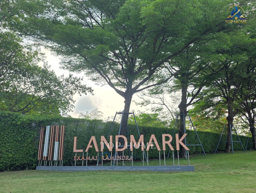 - ขายด่วน ทาวนฺโฮม 3 ชั้น HI - END Style Modern หมู่บ้าน LANDMARK เอกมัย-รามอินทรา