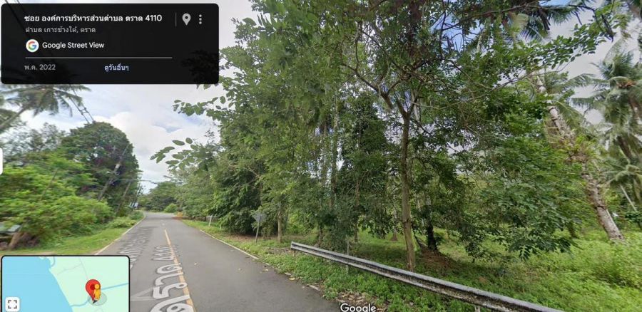 - ขาย/เช่า ที่ดินติดถนน 4 ไร่ ใกล้ทะเล เกาะช้างใต้ จังหวัดตราด