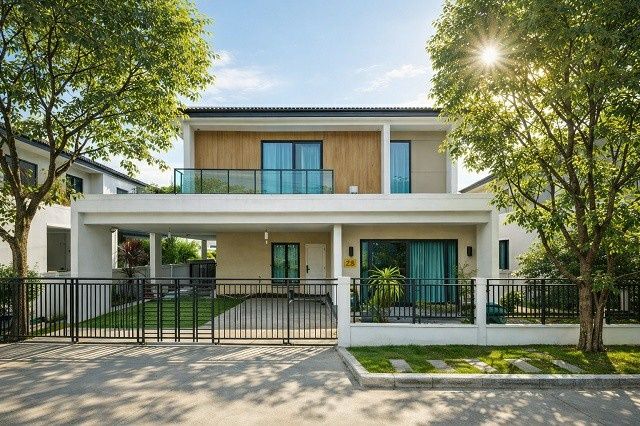 - สุขาภิบาล 5 สายไหม คลองสามวา 60ตร.ว.บ้านหรูพร้อมอยู่ คฤหาสน์ บ้านเดี่ยว2ชั้น 4 นอน 5 น้ำ ใกล้รร.วัดหนองใหญ่ 1.2 กม