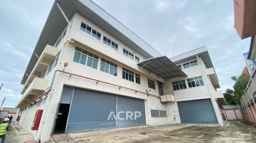 - ให้เช่า โรงงาน/โกดังพร้อมสำนักงาน 3 ชั้น พระประแดง สุขสวัสดิ์ 78 สมุทรปราการ