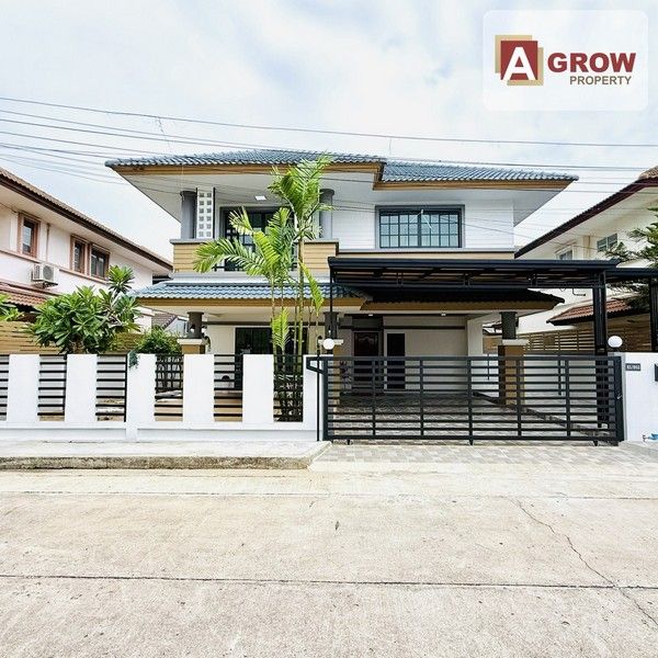 - หมู่บ้านรอยัลปาร์ควิลล์ บงกช 3 บ้านสวย ทำเลดี รีโนเวทใหม่ เฟอร์ฯครบ พร้อมเข้าอยู่