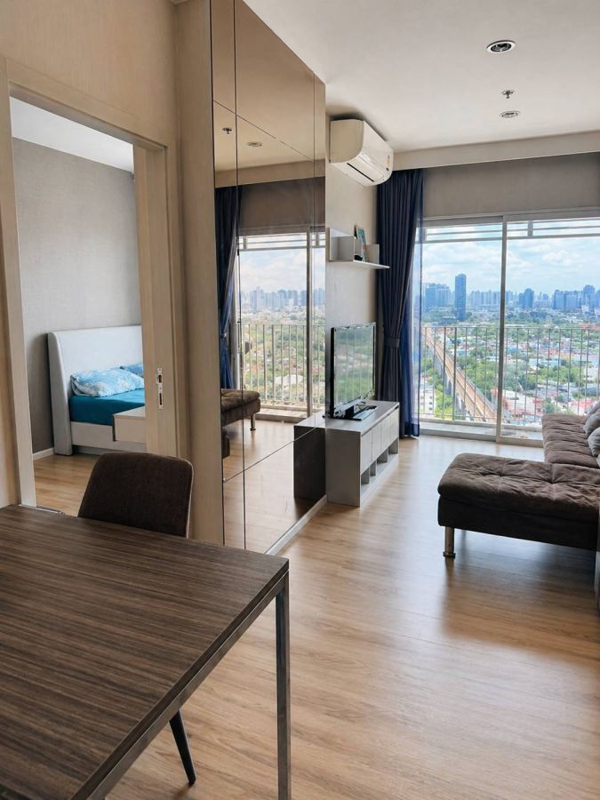 - ให้เช่า Amber condo by estern star ขนาด 35 ตร.ม.ชั้น 20 ใกล้MRTสายสีม่วง สถานีแยกติวานนท์ ถ.กรุงเทพ-นนท์ จ.นนทบุรี