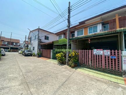 - ขายทาวน์เฮ้าส์ หมู่บ้าน สวัสดีเพลส แพรกษา เนื้อที่ 17 ตร.ว สมุทรปราการ ต่อเติมเต็ม