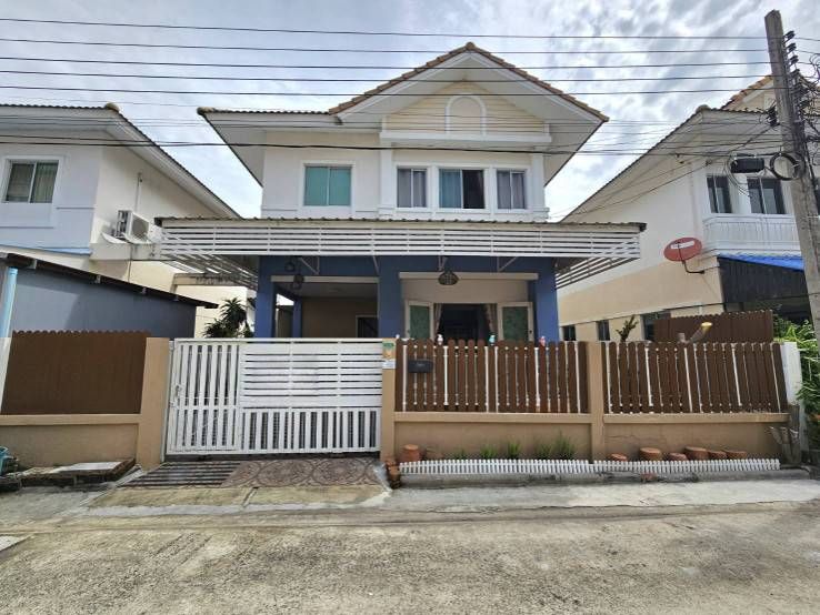 - ขายบ้านแฝด ทำเลดี ต่อเติมพร้อมอยู่ โครงการบุรีรมย์ เทพารักษ์ - สุวรรณภูมิ