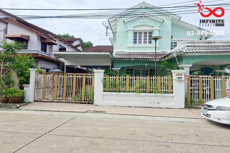 - ขายบ้านเดี่ยว 2 ชั้น 68 ตรว. หมู่บ้านมัณฑนา คู้บอน 27 ซอยคู้บอน 27 - กาญจนาภิเษก ต้นโครงการ ใกล้รถไฟฟ้าสายสีชมพู