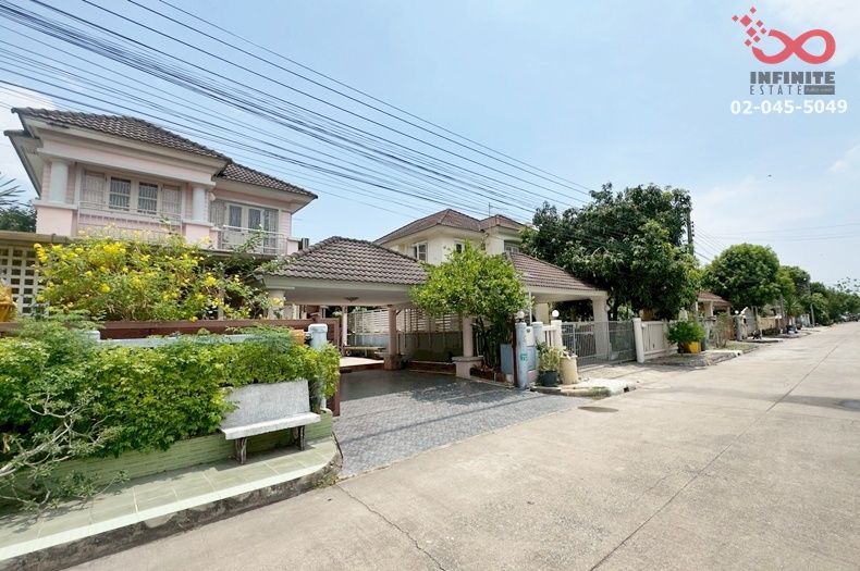 - ขายบ้านเดี่ยว 2 ชั้น 59 ตร.ว. หมู่บ้านชวนชื่น บางนา-ตราด ใกล้ทางด่วนบูรพาวิถี