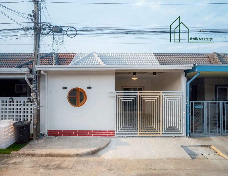 - บ้านชั้นเดียว หมู่บ้านบัวทอง 4 บ้านในฝัน ราคาเบาๆ