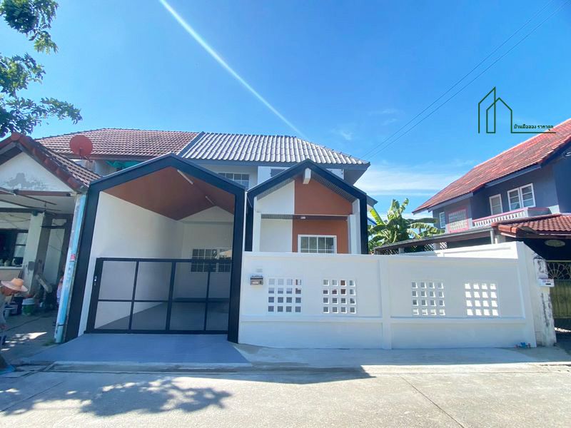 - บ้านแฝดสไตล์นอร์ดิก รีโนเวทใหม่ทั้งหลัง หมู่บ้านสายไหมวิลล่า ซอยสายไหม 77