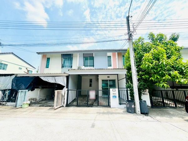 - ขายทาวน์เฮ้าส์ 2 ชั้น หมู่บ้านพฤกษา87/2 ศรีนครินทร์-บางนา พื้นที่ 16.4 ตรว.ใกล้เมกะ บางนา