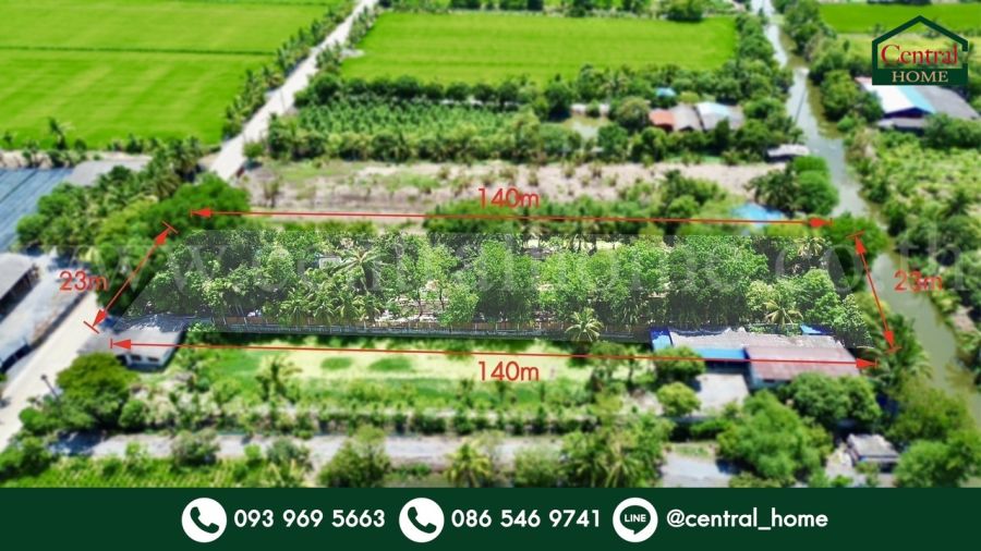- ที่ดิน 2 ไร่ พร้อมสิ่งปลูกสร้าง ไทรน้อย - นนทบุรี