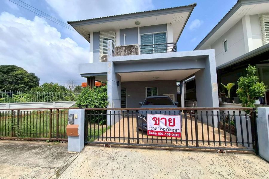 - ขายบ้านเดี่ยว 2 ชั้นหลังมุม โครงการเดอะวิสต้า เก้ากิโล-เขาน้ำซับ ศรีราชา ทำเลดี เดินทางสะดวก ใกล้ม.เกษตรศาสตร์
